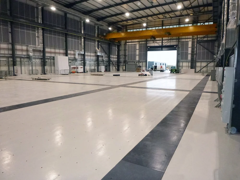 Fibrelite provided a bespoke composite trench covering arrangement for this manufacturing and research facility